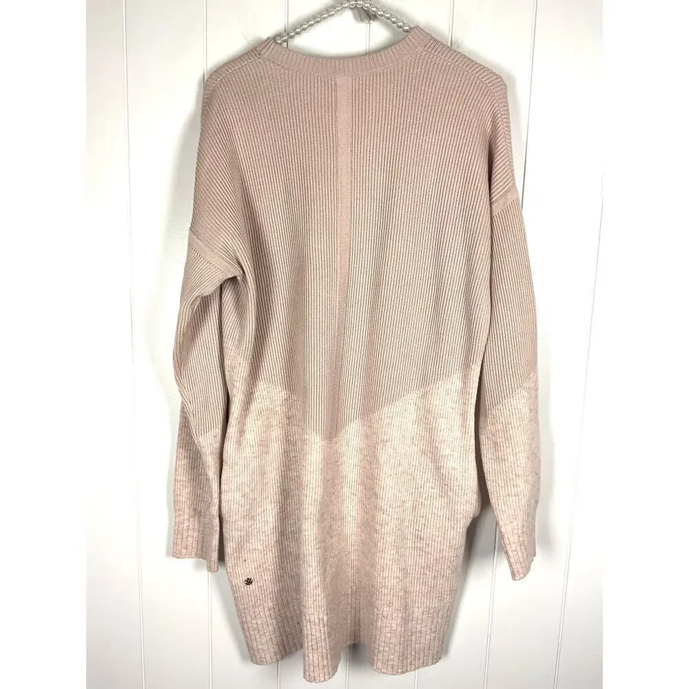Lululemon Restful Intention Sweater in Pink Bliss/Heathered‎ Pink Size Large